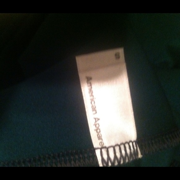 American apparel bodycon green mini dress - Picture 3 of 4