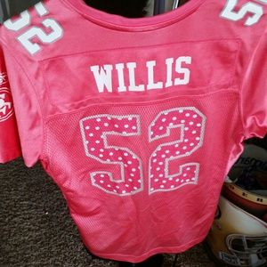 49er pink  jersey , hold for arayah28!!