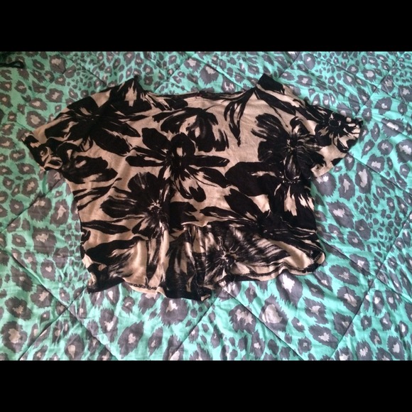Hi low off the shoulder top