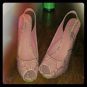 Candie's Heels used and worn but like new!