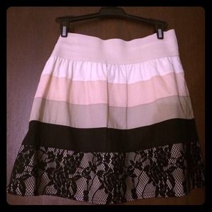 High waisted skirt