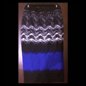 High waisted long skirt