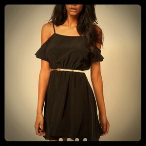 ASOS cold shoulder dress