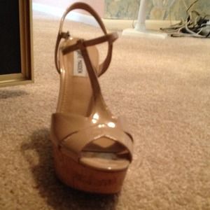 Steve Madden  Wedge Sandal Never Worn