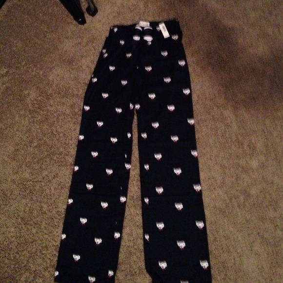 Gilly hicks pajama pants.. Navy blue..NWT