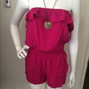 Pink romper