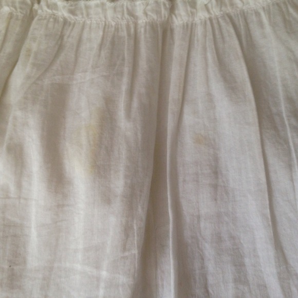 White Embroidered Skirt - Picture 4 of 4