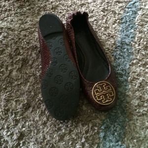Tory burch snake shoes