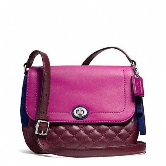 Coach park quilted crossbody bag new with tags