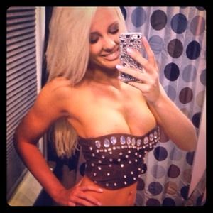 Jeweled Bustier Crop Top 💋