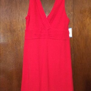 Red size XL AK Anne Klein dress. (Macy's)