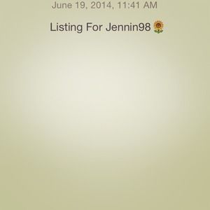 Listing for Jennin98