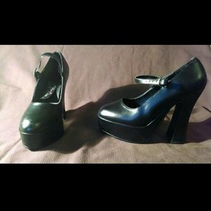 Black Mary Janes