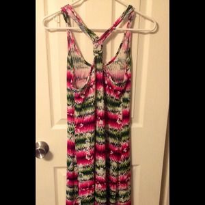 Racer Back Máxi Dress