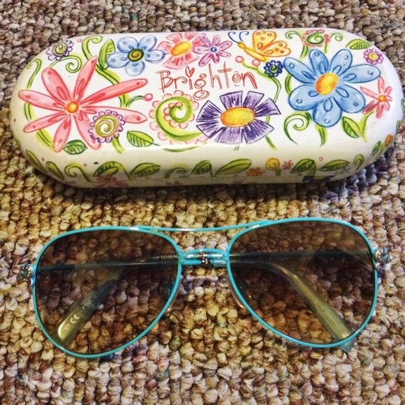 Brighton Uptown Girl Sunglasses in Teal