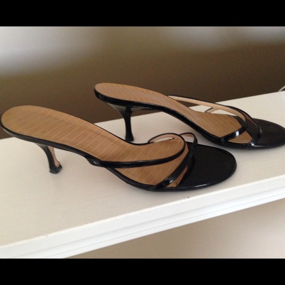 Jimmy Choo Shoes - Black Jimmy Coo slides