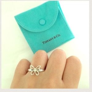 "Tiffany & Co." Authentic Butterfly Ring