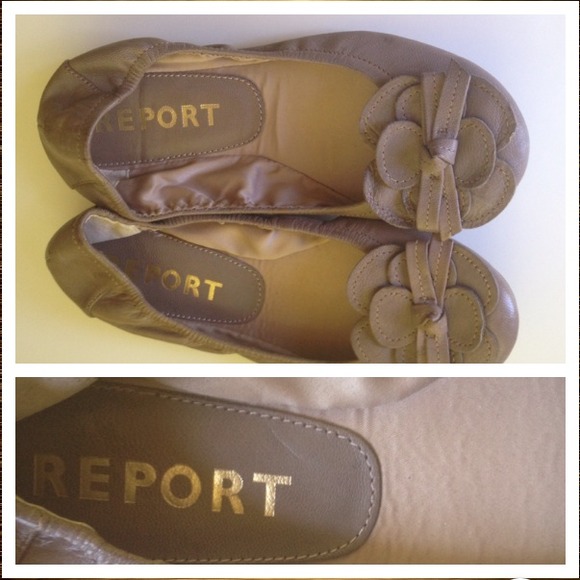 Leather Upper • Report • Creamy Light Brown