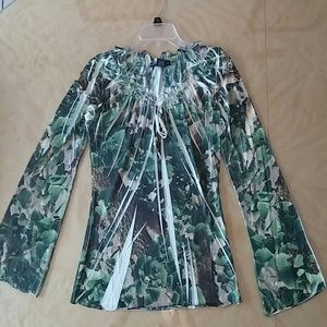 Forest Print Top-Brand New