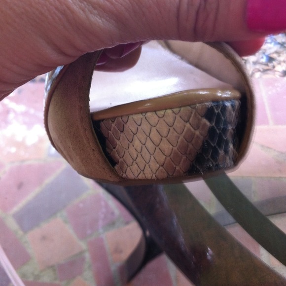 🌺REDUCED🌺💕GUESS PEEP TOE SLINGBACK STILETTOS💕 - Picture 3 of 4