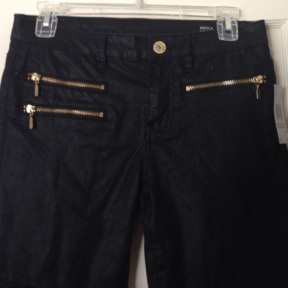 Black waxed demon jeans - Picture 1 of 4