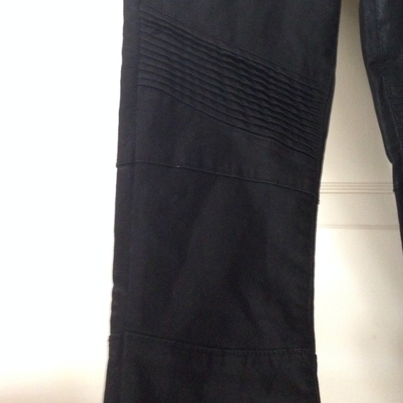 Black waxed demon jeans - Picture 2 of 4