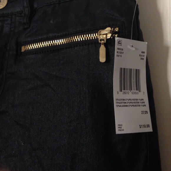 Black waxed demon jeans - Picture 4 of 4