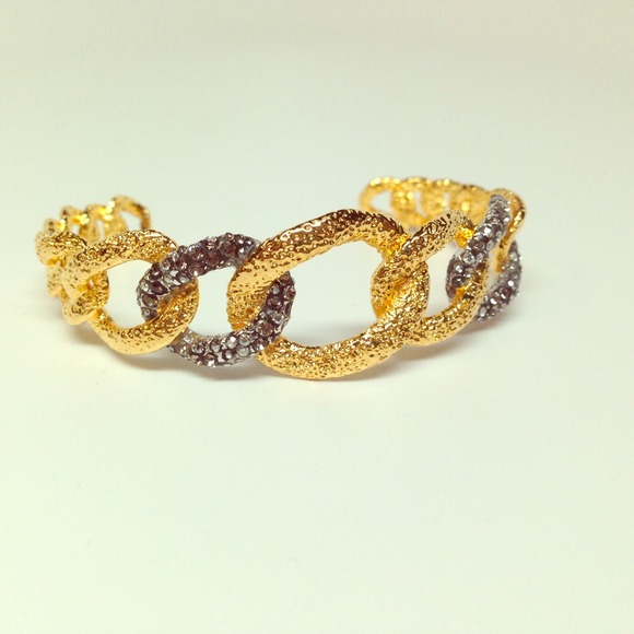 NEW Alexis Bittar Gold Chain Link Bangle ❤️❤️❤️