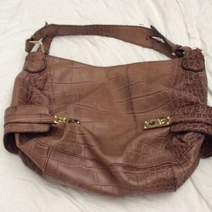 Jessica Simpson camel shoulder bag