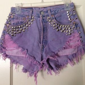 High waisted shorts