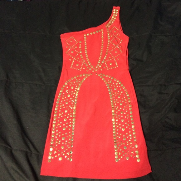A red dress