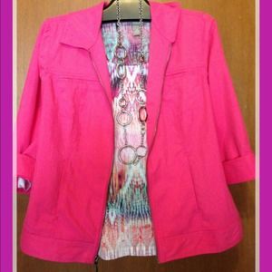 Chicos zip up jacket