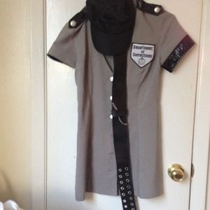 Corrections officer Halloween costume
