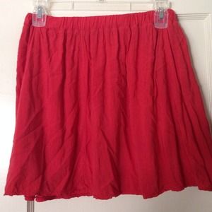 High waisted skirt