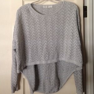 High low sweater