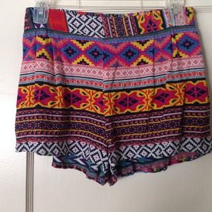 High waisted shorts