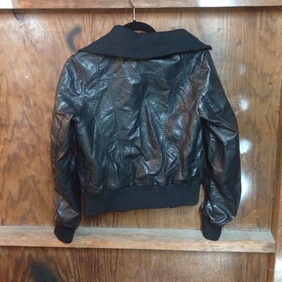 Urban Outfitters Leather Moto Jacket - Picture 3 of 4