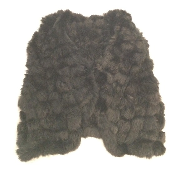 Faux fur vest