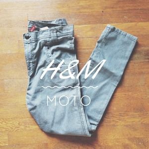 H&M Slim Fit Moto Pant