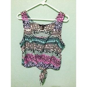 Forever 21 colorful crop top
