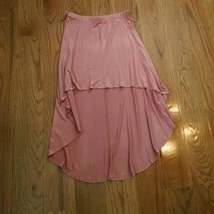 High low skirt