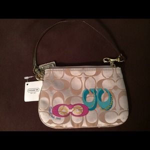 Coach wristlet