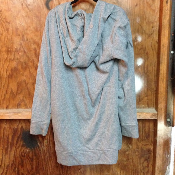 RVCA Hooded Cardigan Sweatshirt - Picture 3 of 4