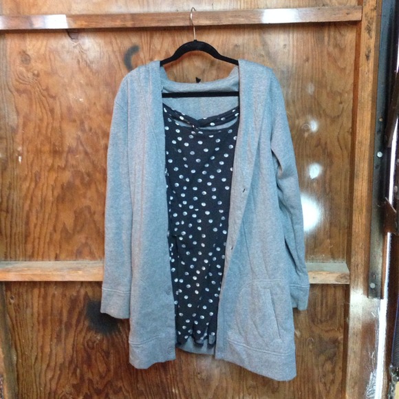 RVCA Hooded Cardigan Sweatshirt - Picture 4 of 4