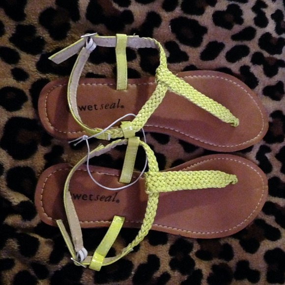 Brand new sandals!