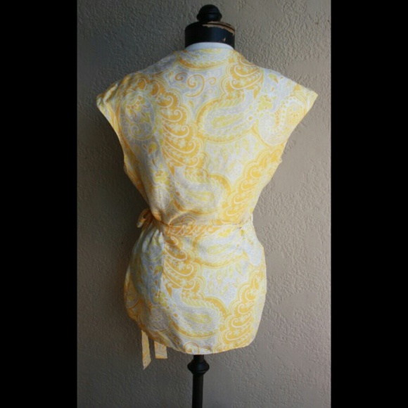 KEEPING Lilly Pulitzer Silk Wrap Top - Picture 3 of 4