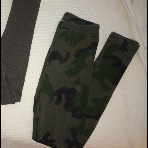 Brandy Melville Pants - camo leggings from Brandy