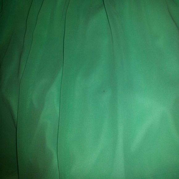 *Host Pick!* Lace front Hi Low Mint Dress - Picture 2 of 3