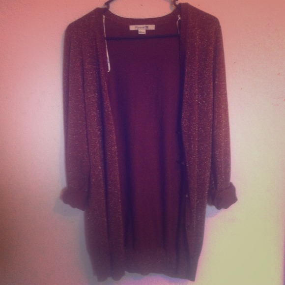 Sparkles cardigan. (Bundle price $13)