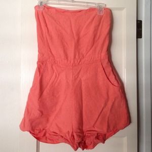 Orange romper